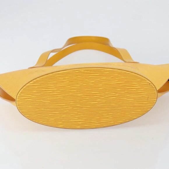 LOUIS VUITTON Epi Saint Jacques Poignees Long Bag Yellow - Picture 7 of 16